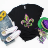 Laissez Les Bon Temps Rouler shirt, Mardi Gras Shirt, fleur de lis Shirt, Fat Tuesday Shirt, Flower de luce Shirt, Louisiana Shirt