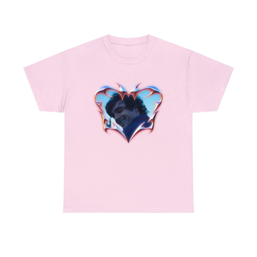 Unisex Heavy Cotton Tee Jacob Elordi Saltburn Felix Catton T-Shirt Heart