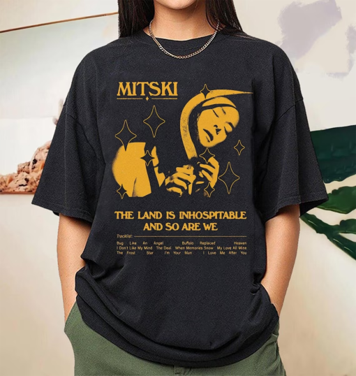 The land is inhospitable Shirt, Mitski Album Shirt Aesthetic inspired Shirt