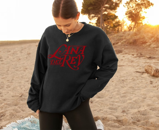 Lana Logo Crewneck Sweatshirt, Lana Del Rey Crewneck, Lust For Life, Vintage Lana Del Rey Sweatshirt Gift, Lana Del Rey Fan Gift