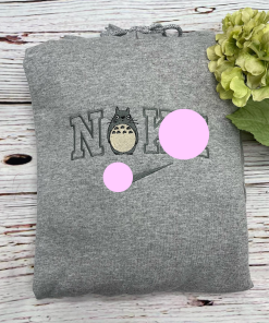 Cute Totoro! Embroidered Crewneck | A.nime Themed…