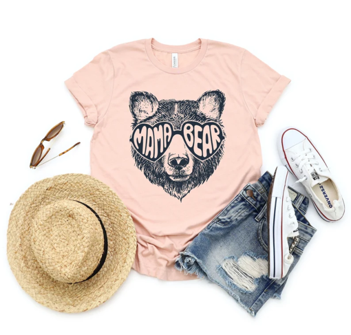 Mama Bear Shirt, Mothers Day Gift, Mama Bear Gift,Gift For Mom,Baby Shower Gifts, Animal Naturel Lover Shirt, Cute Mama Bear Shirt, Mom Life