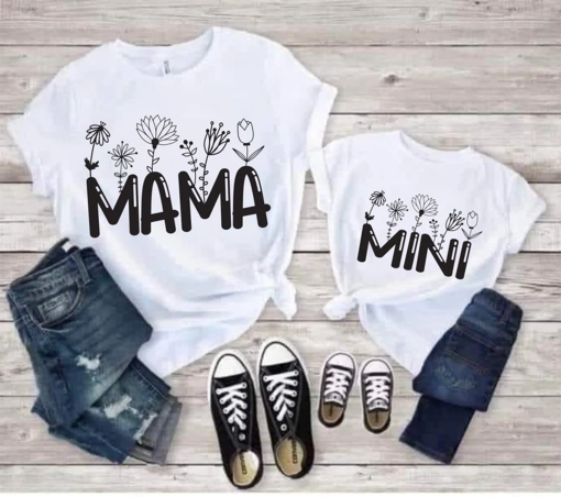 Mama and Mini SVG Bundle, Mother SVG, Blessed Mom svg, Mom Shirt, Mom Life svg, Mother’s Day svg, Mom svg, Gift for Mom, Cut File Cricut