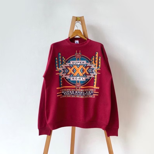 90s Super Bowl NFL Football sweatshirt