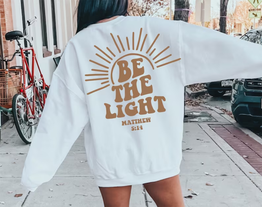 Be The Light Svg Png, Mathew  Bible Verse Shirt Svg, Jesus Svg, Religious Shirt Svg, Faith Svg, Believe Svg, Self Love Svg, Pray Svg