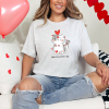 Happy Meowentines Day Tshirt For Cat Mama, Kitten Mom Valentine’s Day T Shirt, Meowy Valentines Day Shirt For Her, Womans Valentines T-Shirt