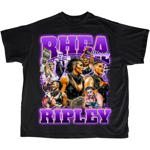 Rhea Ripley, Pro, Wrestling, Diva, homage, shirt