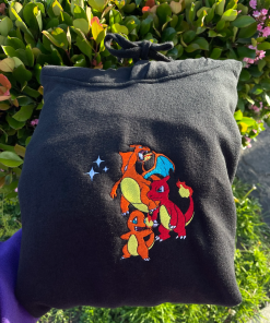 Pokemon Ch..arizar..d Embroidered Hoodie; Pokemon Char..iza..rd embroidered…