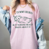 My Tummy Hurts, But I’m Being Really Brave About it, Unisex Heavy-Blend™ Crewneck Sweatshirt, Tummy Ache, Tummy Problems, Gift for Girls