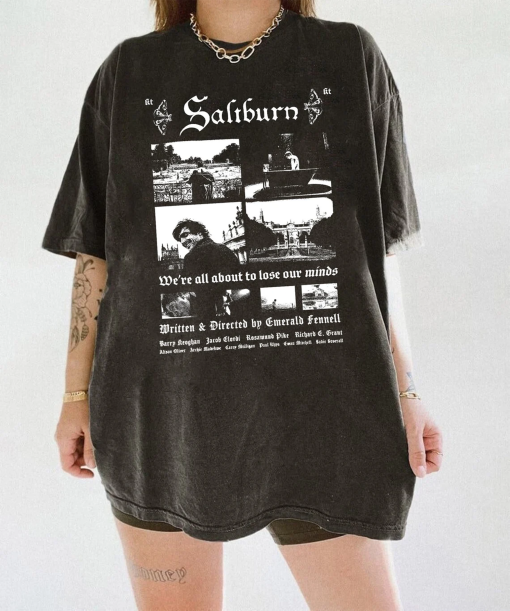 Saltburn Merch, Saltburn Movie, Jacob Elordi Shirt, Directed by Emerald Fennell Unisex Heavy Cotton Tee