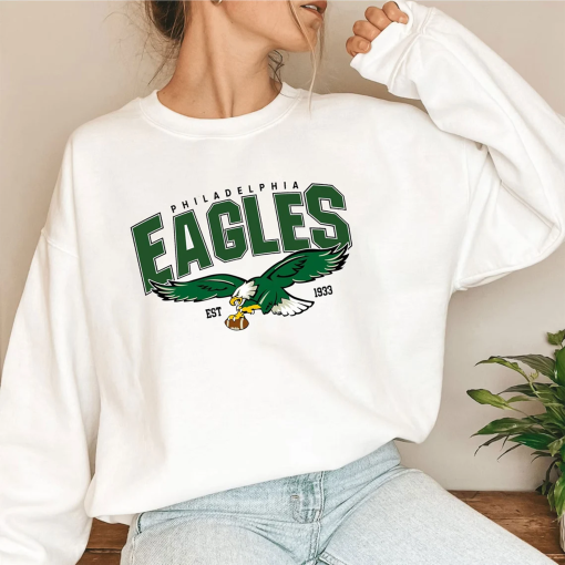 Vintage Philadelphia Football Sweatshirt, T-shirt, Philadelphia Football Hoodie, Vintage Eagles Crewneck, Bird Gang, Philadelphia Fan Gift