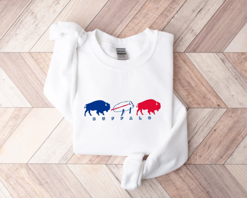 Buffalo Football Sweatshirt, Men’s Buffalo Sweatshirt, Women’s Buffalo Sweatshirt, Buffalo Football Hoodie, Football Fan Sport Sweatshirt