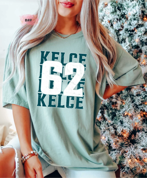 Kelce 62 Shirt Jason Kelce T-Shirt Philadelphia Football Jason Kelce 62 Jersey Jason Kelce 62 Shirt Gift For Her Gift For Friend