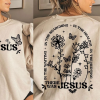 Aesthetic Christian Sweatshirt, Women’s Religious Shirt, Bible Verse Hoodie, VSCO Hoodie, Cute Faith Tshirt, Christian Gifts For Her, G8326