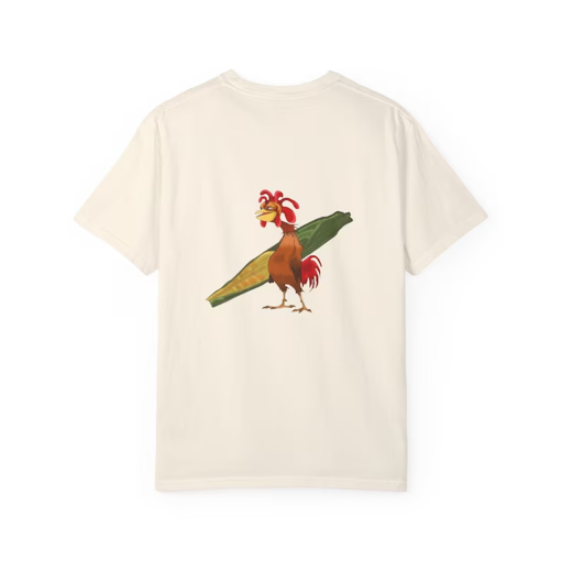 Chicken Joe Shirt, Design on Back, Beach Shirt, Comfort Colors®, Surf Tshirt