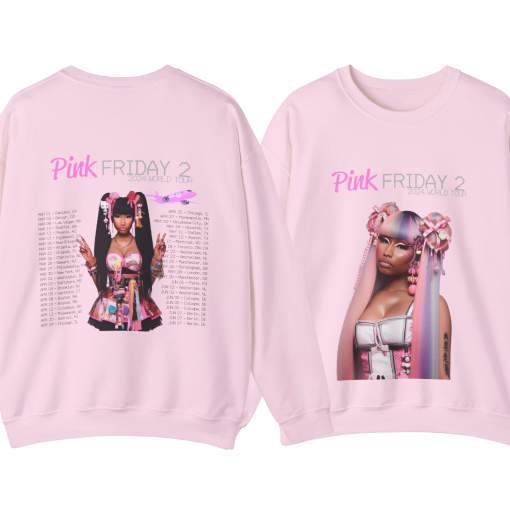 Pink Friday 2 (Nicki Minaj) 2024 Tour Sweatshirt