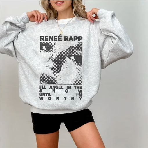 Retro Renee Rapp Angel Sweatshirt, Snow Angel Merch Shirt, Reneé Rapp Shirt, Do You Talk Too Much, Reneé Rapp Gift For Fan