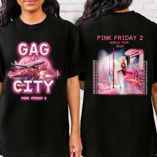 Nicki Minaj Pink Friday 2 Tour Shirt, Gag City Shirt, Nicki Minaj World Tour Shirt, Nicki Minaj Statue Sweatshirt, Pink Friday 2 Shirt