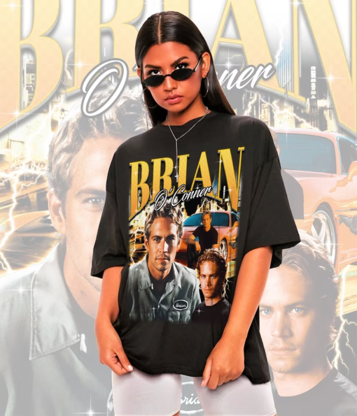 Retro Brian O’Conner Shirt -Brian O’Conner Tshirt,Brian O’Conner T-shirt,Brian O’Conner T shirt,Brian O’Conner Sweatshirt,Brian O’Conner Tee