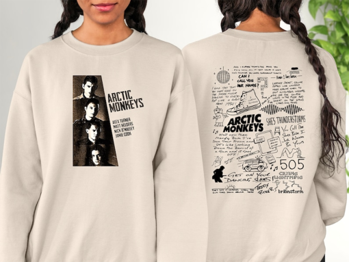 Arctic Monkeys Music Band Sweatshirt, Arctic Monkeys Songs Shirt