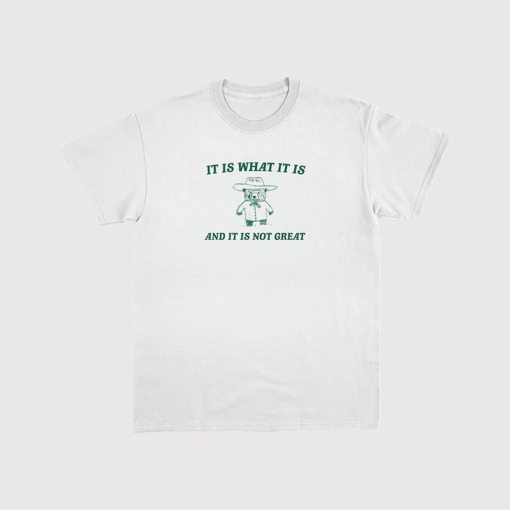 It is what it is and it ain’t great Unisex Heavy Cotton Tee