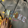 Custom Cars Lightning Mc.Quee.n And Sa.l.ly Embroidered Sweatshirt, Christmas Embroidered Hoodie, Cars Lightning Couple Embroidered Hoodie