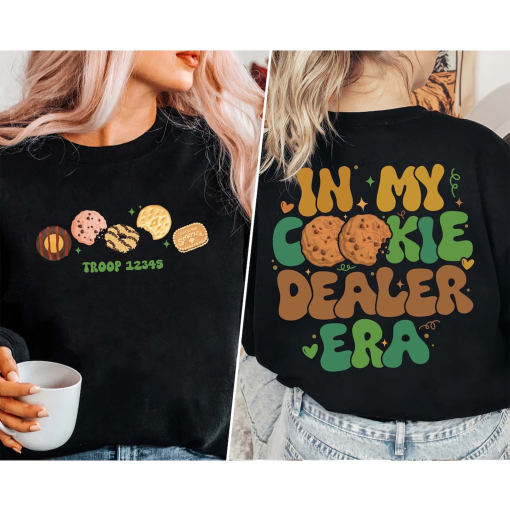 In My Cookie Dealer Era Sweatshirt, Cookie Dealer Girl Scout Sweatshirt, Girl Scout Cookie Dealer, Cookie Dealer Shirt, Girl Scout Shirt