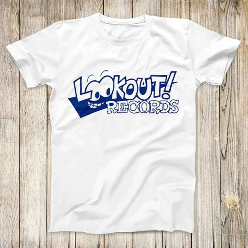 Lookout Records Logo Music Punk Rock Top Tee Best Seller Birthday Gift Men Women Unisex T Shirt 3199