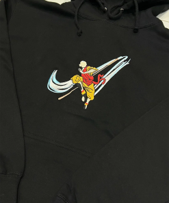 Embroidered sweatshirt/hoodie