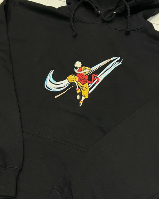 Embroidered sweatshirt/hoodie