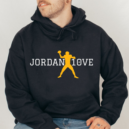 Green Bay Packers Jordan Love Sweatshirt, Custom Football Fans T-Shirt, Unisex Tee, Fans Gift, Packers Gift, 10 Love Tshirt, Gift for Fans