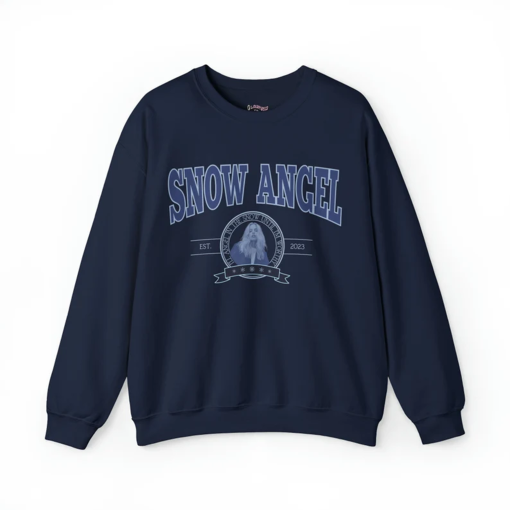 Collegiate-Style Snow Angel Sweatshirt, Renee Rapp Sweatshirt, Renee Rapp Merch, Snow Hard Feelings Tour, Cute Sweathshirt, Concert Merch