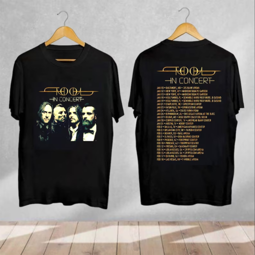 Tool Concert Shirt, Tool Tour Merch, Tool North American 2024 Tour Shirt, Tool Band Shirt, Tool Fan Shirt, Concert Shirt, 2024 Tour Merch