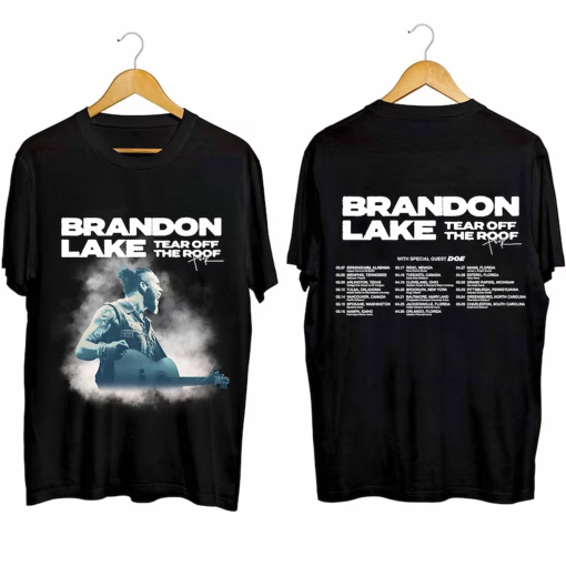 Brandon Lake Tear Off The Roof Tour 2024 Shirt, Brandon Lake Fan Gift Shirt, Brandon Lake Concert 2024 Shirt