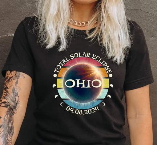 Ohio Total Solar Eclipse April 8th 2024 Digital Download,North America Tour Png, Path of Totality