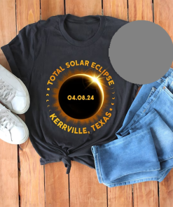 Total Solar Eclipse 2024 Shirt, Custom City…