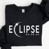 Texas April 8th 2024 T-Shirt, Total Solar Eclipse Shirt, Total Eclipse Shirt, Astronomy Shirt, Solar Eclipse 2024 Shirt, Astrology Tee