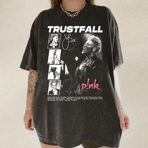 Vintage P!nk Music Album Tour Shirt, Summer Carnival 2024 Tour, World Tour Commemorative Shirt, Gift for Fans, Pink Music Festival Apparel