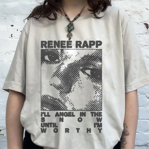 Renee rapp angel retro Shirt, Snow Angel Merch Shirt, Reneé Rapp Shirt