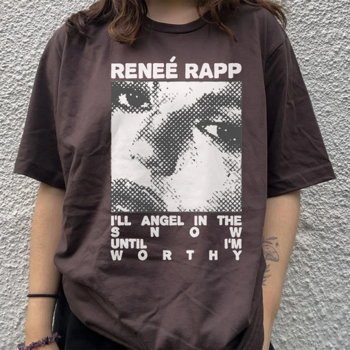 Renee rapp angel retro Shirt, Snow Angel Merch Shirt, Reneé Rapp Shirt