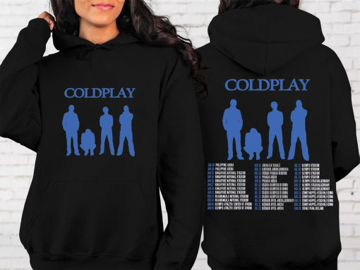 Coldplay Sweatshirt, World Tour Sweatshirt, Coldplay Tour 2024 Sweatshirt, Music Tour 2024 Sweatshirt, Coldplay Gift