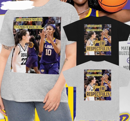 Lsu Basketball Ncaa Shirt, Angel Reese And Caitlin Clark Unisex T-shirt Unisex Hoodie