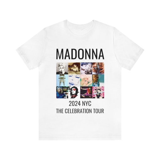 The Celebration Tour Shirt, 80’S icon Shirts, Pop concert, The Celebration Tour Tees, Queen of Pop Tee, Music Shirt, 2024 NYC