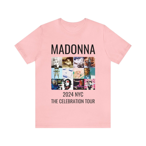 The Celebration Tour Shirt, 80’S icon Shirts, Pop concert, The Celebration Tour Tees, Queen of Pop Tee, Music Shirt, 2024 NYC