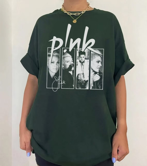 Unisex P!nk World Tour 2023 Graphic Tee, Pink Singer Summer Carnival Shirt, P!nk Tour 2024 Shirt, P!nk Fan Gift Shirt, P!nk Unisex T-shirt