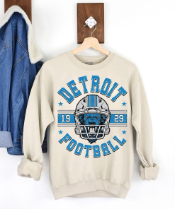 Detroit Football Vintage Style GIFT Sweatshirt, Detroit…