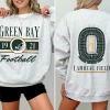 Green Bay Football Sweatshirt, Vintage Style Green Bay Football Crewneck, Football Sweatshirt, Green Bay Sweatshirt, Football Fan Gifts