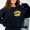 Fearless TV Embroidered Sweatshirt. Music fan cozy album crewneck.