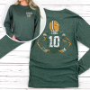 Vintage Green Bay Football Sweatshirt, All You Need is Love Packers Sweatshirt, All You Need Is Jordan Love Football Crewneck and Hoodie