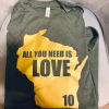 “All You Need Is LOVE – Jordan Love Sweatshirt – Unisex Long-sleeve Top “